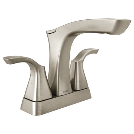 Delta Two Handle Centerset Bathroom Faucet, M 2552-SSMPU-DST