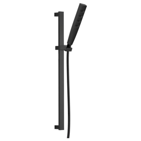 Delta Faucet Company Faucet, Hand Shower with Slide Bar, Matte Black, Wall 51140-BL