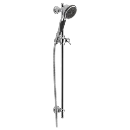 Delta Faucet, Slide Bar Hand Shower, Chrome, Wall 57021