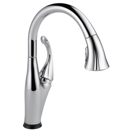 Delta Single Handle Pull-Down Kitchen Faucet w 9192T-DST