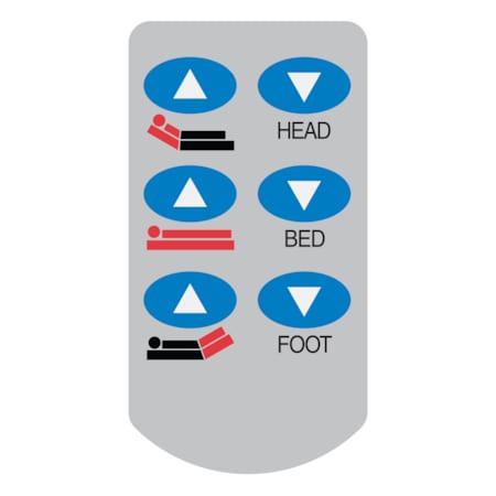 Crest HD2 Replacement HD2 Bed Control E-10073