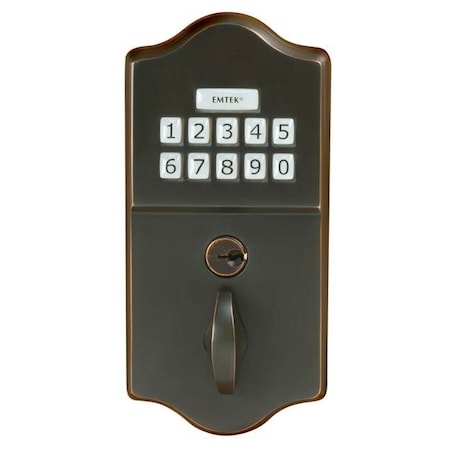 Emtek Oil Rubbed Bronze Deadbolt E1000US10B E1000US10B