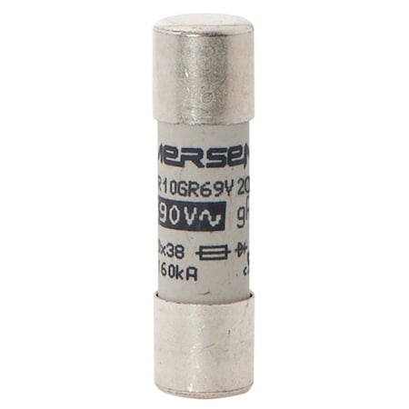 Mersen Ceramic Fuse, Very Fast Acting, 20A, 690V AC, 160kA E1014580