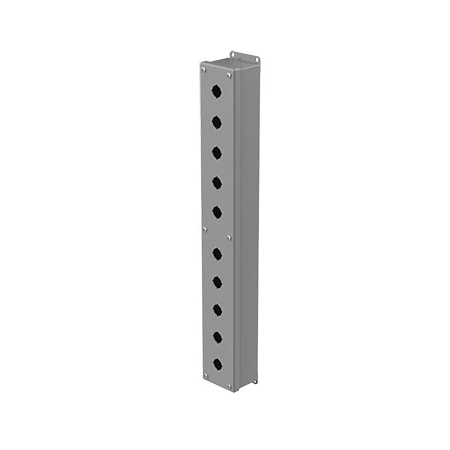 Nvent Hoffman Captive Screws Electrical Enclosures, 24-3/4 in H, 2-3/4 in D, 3-1/4 in W, NEMA 12, Steel E10PBG