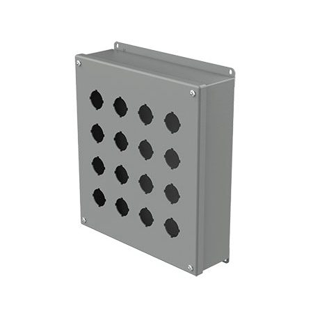 Nvent Hoffman Captive Screws Electrical Enclosures, 11-3/4 in H, 3 in D, 10-3/4 in W, NEMA 12, Steel E16PB