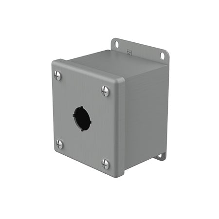 Nvent Hoffman Captive Screws Electrical Enclosures, 3-1/2 in H, 2-3/4 in D, 3-1/4 in W, NEMA 12, Steel E1PBG