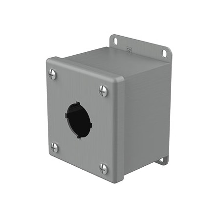 Nvent Hoffman Captive Screws Electrical Enclosures, 3-1/2 in H, 2-3/4 in D, 3-1/4 in W, NEMA 12, Steel E1PB