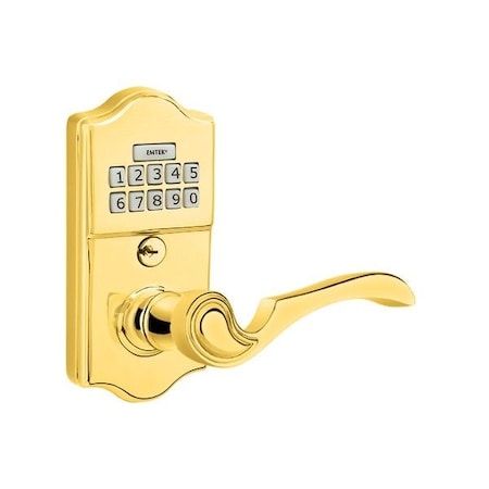 Emtek Lifetime Brass Electronic E2000CVPVDLH E2000CVPVDLH