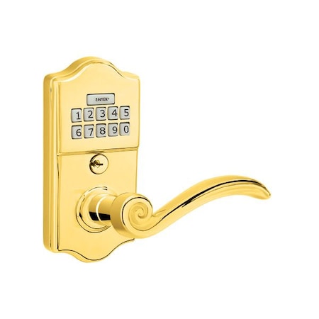 Emtek Lifetime Brass Electronic E2000ENPVDLH E2000ENPVDLH