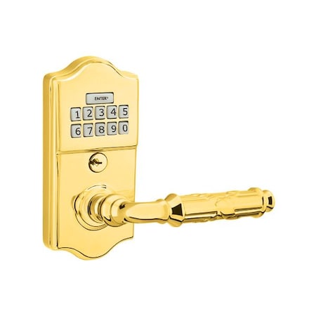 Emtek Lifetime Brass Electronic E2000RBLPVDRH E2000RBLPVDRH