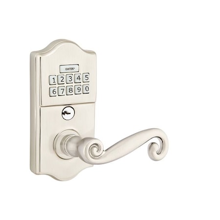 Emtek Satin Nickel Electronic E2000RUS15LH E2000RUS15LH