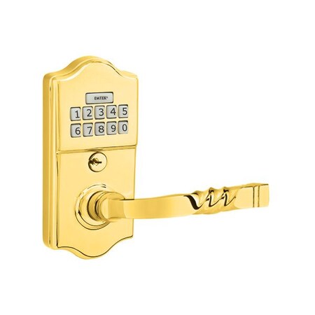 Emtek Lifetime Brass Electronic E2000SFPVDLH E2000SFPVDLH