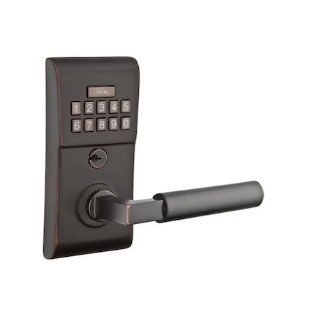 Emtek Oil Rubbed Bronze Electronic E2020HEC10BLH E2020HEC10BLH