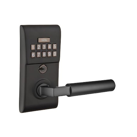 Emtek Flat Black Electronic E2020HECUS19RH E2020HECUS19RH