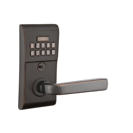 Emtek Oil Rubbed Bronze Electronic E2020SIO10BLH E2020SIO10BLH