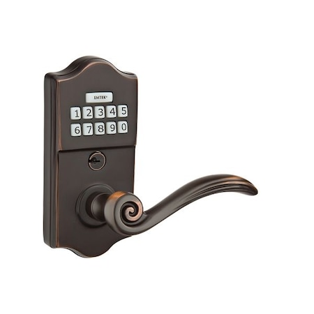 Emtek Oil Rubbed Bronze Electronic E2200ENUS10BLH E2200ENUS10BLH