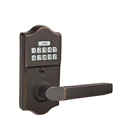 Emtek Oil Rubbed Bronze Electronic E2200MUS10BLH E2200MUS10BLH