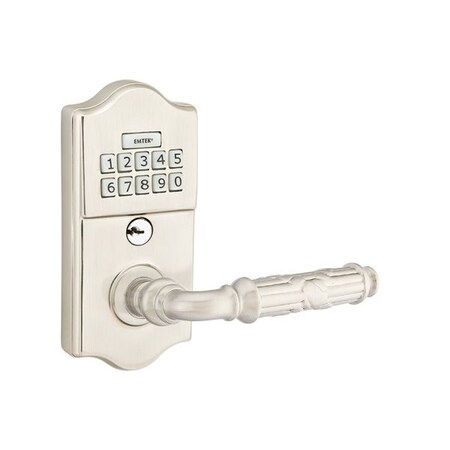 Emtek Satin Nickel Electronic E2200RBLUS15LH E2200RBLUS15LH