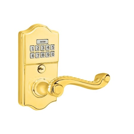 Emtek Lifetime Brass Electronic E2200RLPVDRH E2200RLPVDRH