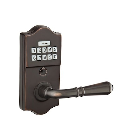 Emtek Oil Rubbed Bronze Electronic E2200TUS10BLH E2200TUS10BLH