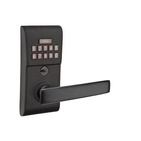 Emtek Flat Black Electronic E2220GVUS19LH E2220GVUS19LH