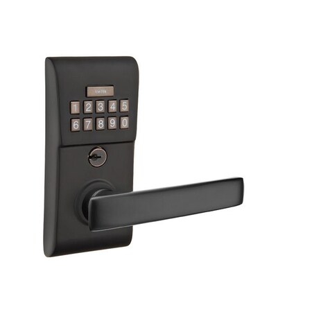 Emtek Flat Black Electronic E2220GVUS19RH E2220GVUS19RH