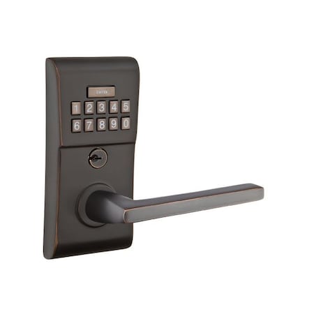 Emtek Oil Rubbed Bronze Electronic E2220HLO10BRH E2220HLO10BRH