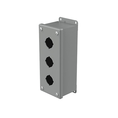 Nvent Hoffman Captive Screws Electrical Enclosures, 8 in H, 2-3/4 in D, 3-1/4 in W, NEMA 12, Steel E3PB