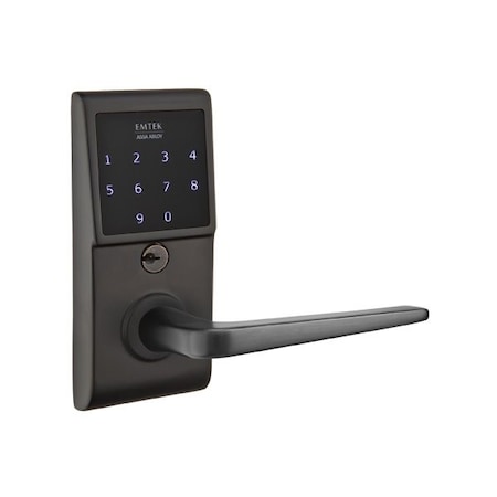 Emtek Flat Black Electronic E4220ATNUS19RH E4220ATNUS19RH