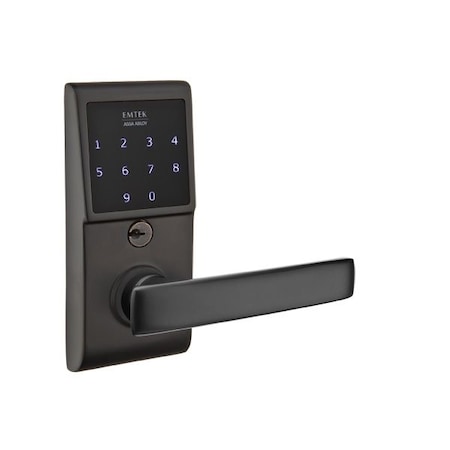 Emtek Flat Black Electronic E4220GVUS19RH E4220GVUS19RH