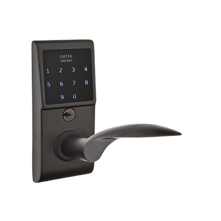 Emtek Flat Black Electronic E4220MCUS19RH E4220MCUS19RH