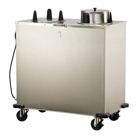 Lakeside Regular Express Heat Plate Dispenser Cabinet - 9-1/4" to 10-1/8" E6210