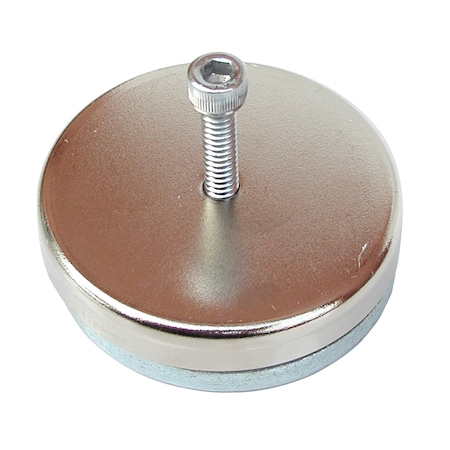 Eclipse Magnetics Neodymium Pot Magnetic with Bolt, Pull Force:91kg/200lb E688