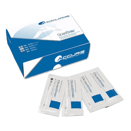 Accuris Instruments QuadSlides for QuadCount, PK50 E7500-S1