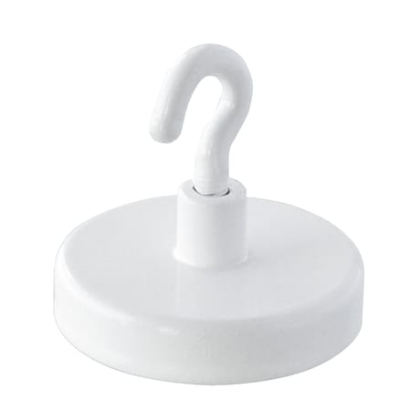 Eclipse Magnetics Ceramic Magnetic Hooks, Pull Force:8.8lb E879-RB