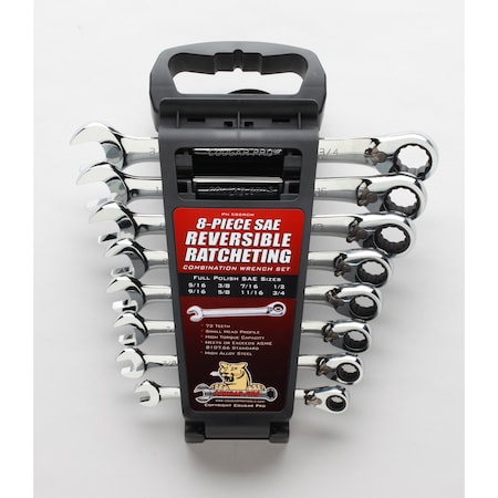 Cougar Pro Reverse Ratcheting Comb Wrench FP Cougar E8SRCW