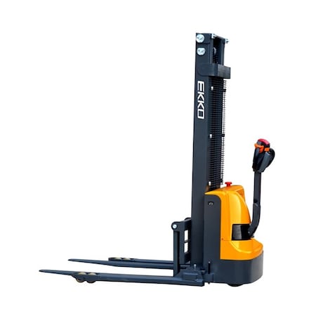 Ekko Full Electric Walkie Straddle Stacker, 26 EB12E-138