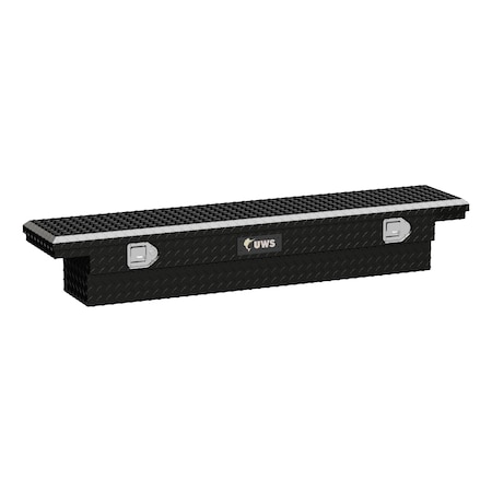 Uws Slim-Line Crossover Truck Tool Box, Alum EC10312