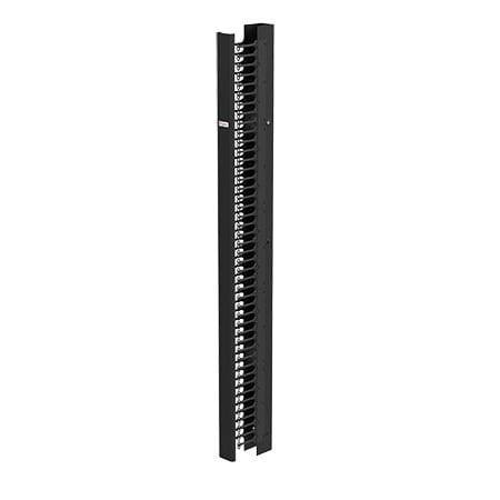 Nvent Hoffman CABLETEK-EC Vertical Cable Manager, 84.00x3.5.00x9.00, Black, Steel EC3S7