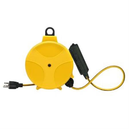 Coleman Cable Coleman Cable x Yellow Retractable C Reel, 20ft. E315