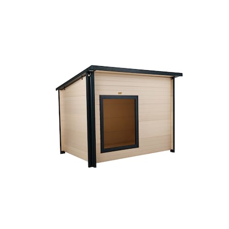 New Age Pet Pet Rustic Lodge Dog House, XL ECOH203XL-GN