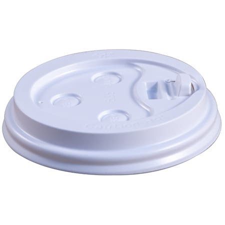 Empress Dome Lid For 8oz., Paper Cup, Wht, PK1000 EDHCL-8-W