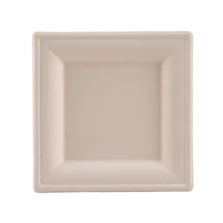 Empress Earth Compostable Square Plate, 10", PK250 EDP-10