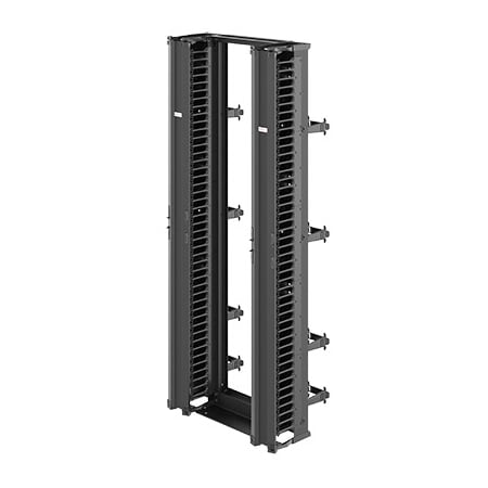 Nvent Hoffman Open Frame Rack, 19 In x 45u, Black, Alu EDR19FM45UCM2