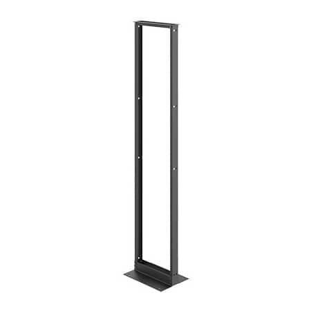 Nvent Hoffman Open Frame Rack, 96.00x20.25x15.00, Blac EDR19FM51U