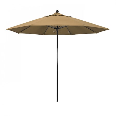 March Patio Umbrella, Octagon, 105" H, Olefin Fabric, Straw 194061012352