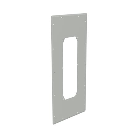 Nvent Hoffman Gland Plate, Gray, Aluminum EGPHX20