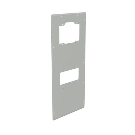 Nvent Hoffman Gland Plate, Gray, Aluminum EGPHX29