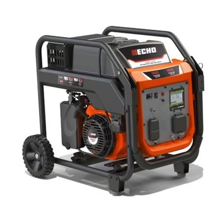 Echo Portable and Inverter Generator, 3,400 W Rated, 4,000 W Surge, 30 A EGI-4000
