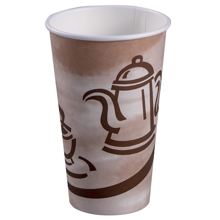 Empress Paper Hot Cup, 16oz., Stock Print, PK1000 EHC16-P